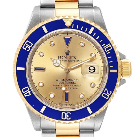 rolex submariner data 16613 lb|rolex submariner serti dial price.